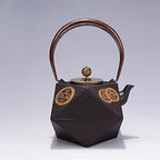 tetsubin Cast iron Tea Kettle workshop Healthy japanese Tea pot with Stainless Steel Infuser（40 oz） - Image 5