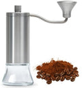 Eureka Baby Grinder, Manual Coffee Grinder, Hand Coffee Grinder, Portable Burr Coffee Grinders for Home, Camping and Travel, Burr Coffee Grinder With Stepped Burr Adjustment System - (Anodized) by Eureka
