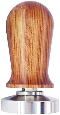 Coffee Tamper with Stainless Steel Base & Solid Wood Handle, Calibrated Tamper Coffee Press Tool-51mm - Image 5