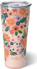 Swig Life 32oz Insulated Tumbler with Lid, Full Bloom by SwigLife