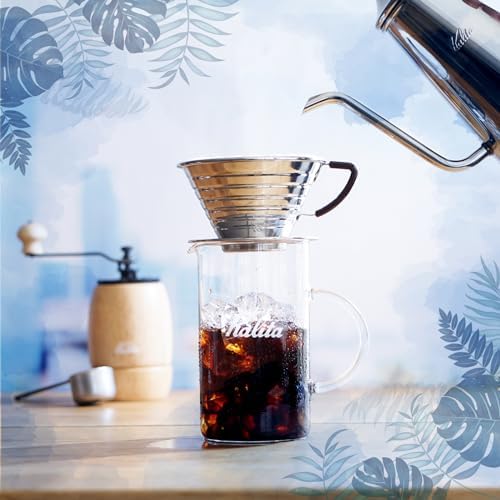 Kalita Wave Series Wave Dripper 155 [For 1 to 2 People] #04151 ,brown (bronze) - Image 2