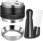 Reoszeank 54mm Espresso Accessories Kit, Distributor, Tamper, WDT, Funnel by Reoszeank