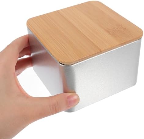 3pcs Bamboo Tea Tin Xmas Tea Canister with Lid for Loose Leaves - Image 7