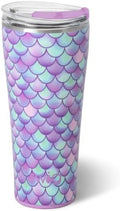 Swig Life 32oz Insulated Tumbler with Lid, Mermaid by SwigLife