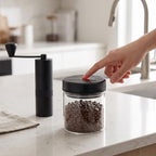 Asixxsix Automatic Vacuum Coffee Canister, 700ml - Image 5