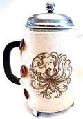 Integrity Designs Scandinavian Rosemaling Embroidered French Press Cozy by Unknown