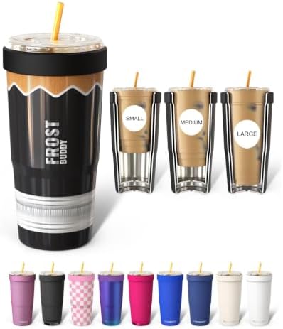 Frost Buddy Togo Buddy 30oz Tumbler - Spill-Proof Flip Lid (Black Pencil) by FrostBuddy
