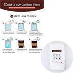 Cold Brew Coffee Filter Bags - 100 Pack Home Cold Brew System Filters for Cold Brew Coffee Maker 11.25''x13'' Home Model Disposable Coffee Brewing Bag - Image 7