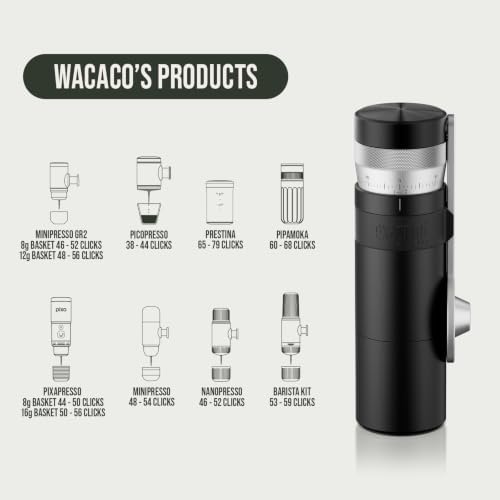 WACACO Exagrind Pro-E Coffee Grinder Manual, External Adjust - Image 2