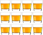 Vikko Shot Glasses, 3.5 Ounce Shot Glass, Set of 12 Small Liquor and Spirit Glasses, Durable Tequila, Alcohol and Espresso Shots, 12 Piece Large Shooter Glass Set (Traditional) by Vikko