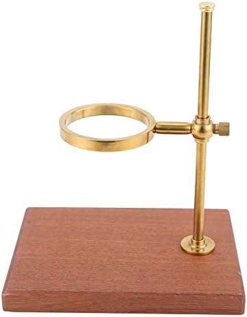 Pour Over Stand Coffee Station, Pour Over Coffee Dripper Height Changeable Coffee Filter Stand Holder with Wooden Base Stand for Coffee Beer Drink Maker Portable - Image 3