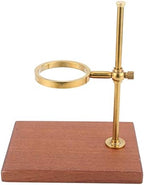 Pour Over Stand Coffee Station, Pour Over Coffee Dripper Height Changeable Coffee Filter Stand Holder with Wooden Base Stand for Coffee Beer Drink Maker Portable - Image 3