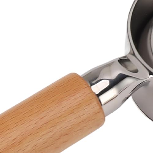 58mm Bottomless Portafilter Solid Wood Handle for GAGGIA - Image 4