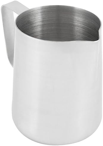 Milk Frothing Pitcher 66-Ounce 2000 ml Extra Large Milk Pitcher Stainless Steel Milk Steaming Frothing Pitchers for Espresso Machines Milk Frother Latte Art 2 Quart - Image 2