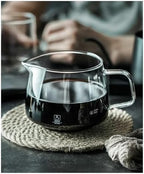 Ceramic Pour Over Coffee Set Filter Bracket Filters Dripper Stand Percolators Shop Cup Share Pots Coffeeware Accessories(Transparent Set B) - Image 7