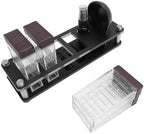 Coffee Bean Cellars, 12 Plastic Transparent Espresso Bean Storage Set Espresso Storage Container Tubes With Cup And Spray Bottle For Home Bar Office - Image 7