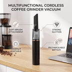 Asixxsix Coffee Vacuum Cleaner, Cordless Rechargeable (Black) - Image 5