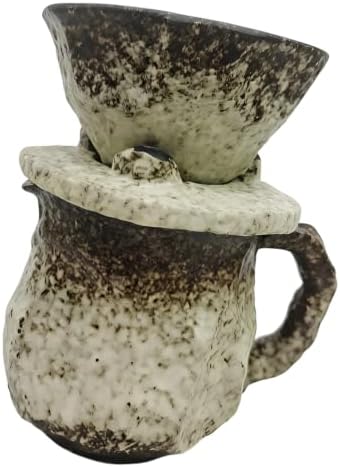 Ceramic Coffee Dripper Set, Manual Server for Home Brewing by Unknown
