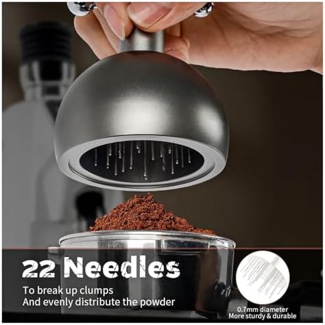 51 / 58MM Coffee Distributor Powder Stirrer Needles Easy To Use And Clean Espresso Coffee Stirrer Barista Tools(51mm stirrer) - Image 6