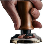 51/53/58MM Solid Wood Espresso Tamper Manual Press Coffee Tampers with Calibrated Spring Loaded Home Coffee Barista Accessories(51MM-Thread) - Image 3