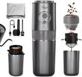 Portable All-in-One American Coffee Maker with Electric Grinder by SKEISO