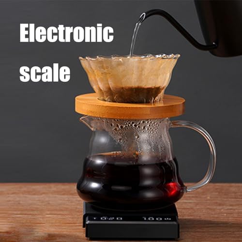 Rechargeable Kitchen Coffee Scale With Timers 0.1g High Precisions Electronic Scale For Espresso And Pouring Over Coffee - Image 6