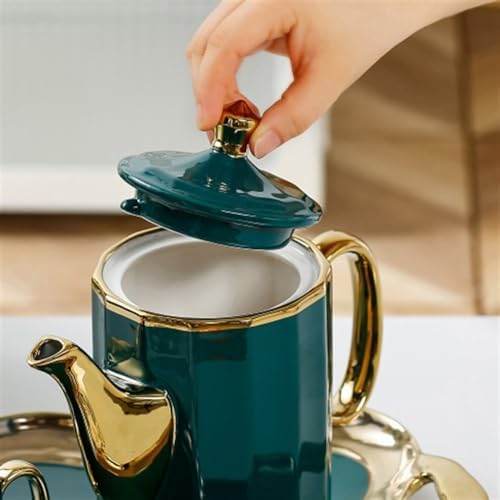 Water Pitcher Ceramic Water Set Cup Set for Home Living Room teapot Tea Cup Gift Box Tea Set for Any Occasion Water Jug - Image 6