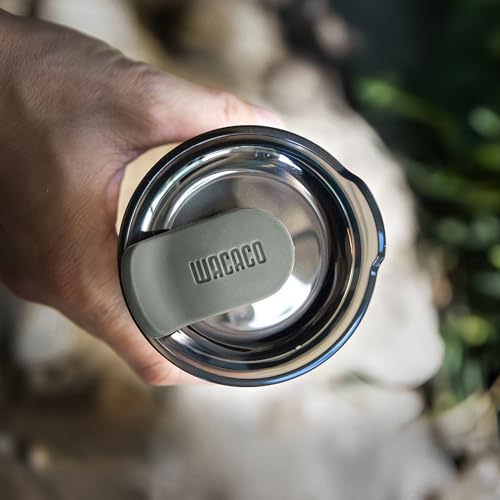 WACACO Octaroma Lungo Vacuum Insulated Coffee Mug, Double-wall Stainless Steel Travel Tumbler With Drinking Lid, 10 fl oz(300ml), Ceramic White - Image 3
