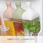 Hario "Ka-Ku" Cold Brew Tea Bottle, 1200ml, Smoky Pink - Image 4