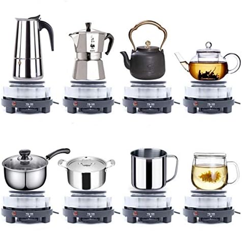 Mini Electric Stovetop for Espresso Maker Moka Pot Tea Pot & Cooking Stove for Camping, Dorm, RV - Image 3