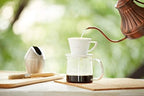 Carita Kalita Ceramic Coffee Dripper Hasamiyaki, For 2 to 4 People, Wave Series, Ceramic, Made in Japan, #02135, Drip Equipment, #02135, For 2 People, 2 Cups, 4 Cups, Porcelain, Stylish, Camping, - Image 5