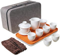 KEYDUACU Gaiwan Tea Set,Chinese Gongfu Tea Set,Portable for Adults,Travel by KEYDUACU