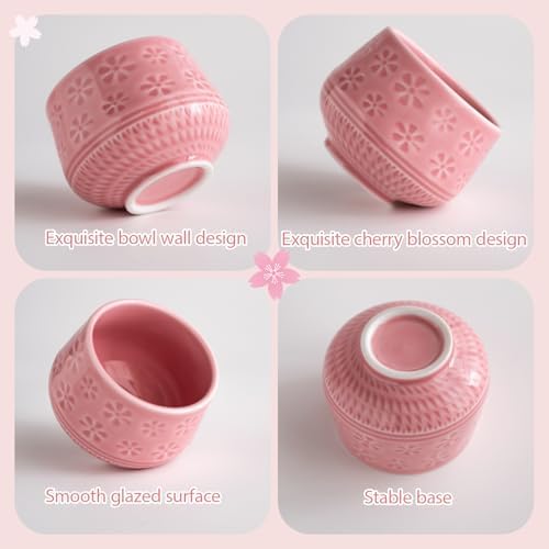Pink Matcha Kit Set With Tea cups - Image 5