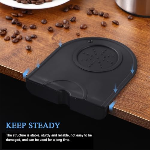 Cabilock Coffee Knock Box Grounds Container with Removable Knock Bar and Non-Slip Silicone Pad 4.52X4.33X4.33In for Home Cafe Bar Espresso Use - Image 7