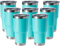 HASLE OUTFITTERS 30oz Stainless Steel Tumbler, Double Wall Vacuum Insulated Travel Mug Tumbler, Durable Insulated Coffee Mug, Gift Box Set (Light Green, 8) by HASLEOUTFITTERS