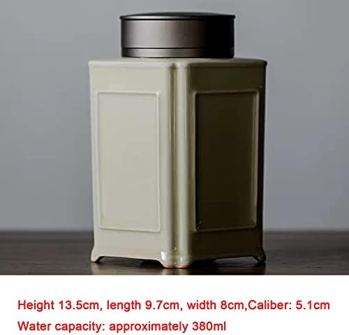 tea canister Ceramic Tea Jars Canisters Loose Leaf Jar - Image 2