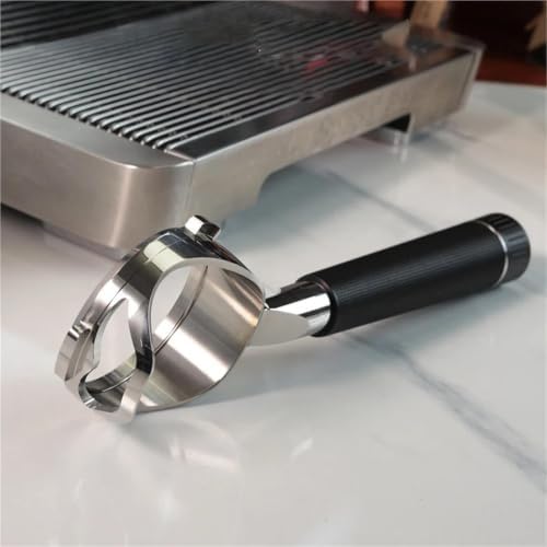 58MM 3ears Bottomless Hollow Portafilter,Compatible With Barsetto,Compatible For OsterH10A Espresso Coffee Handle Stainless Steel Accessories(58MM-Barsetto-head) - Image 5