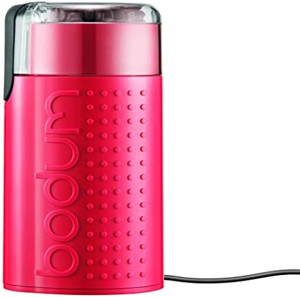 Bodum Bistro Electric Blade Coffee Grinder, Red - Image 4