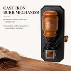 Wall Mounted Manual Coffee Grinder, Adjustable Coarseness - Image 7
