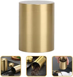 DECHOUS Copper Loose Tea Storage Canister Medium Airtight Copper Tea Leaf Container Portable Coffee Tin Kitchen Food Jar for Home and Office Use - Image 5