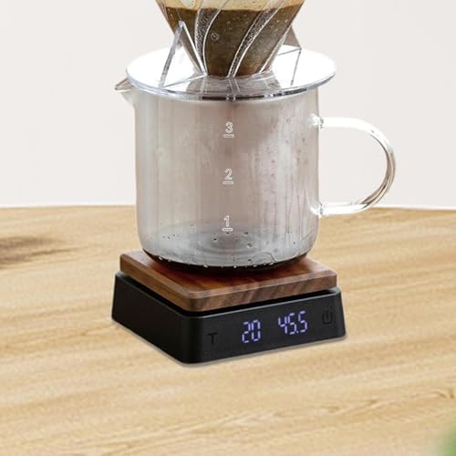 Precision Coffee Scale Timer Compact Design, Black - Image 5