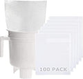 Cold Brew Coffee Filter Bags - 100 Pack Home Cold Brew System Filters for Cold Brew Coffee Maker 11.25''x13'' Home Model Disposable Coffee Brewing Bag by Unknown