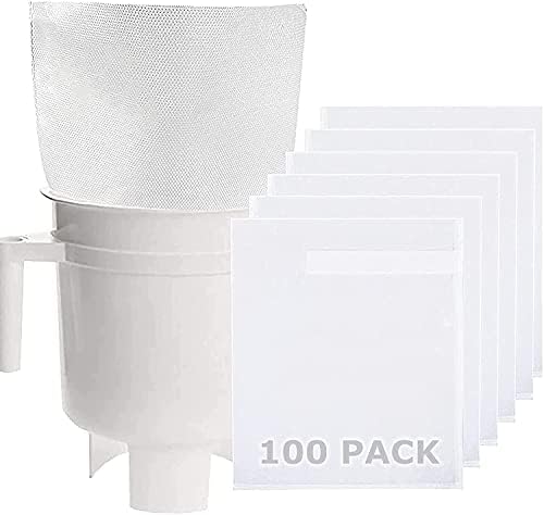 Cold Brew Coffee Filter Bags - 100 Pack Home Cold Brew System Filters for Cold Brew Coffee Maker 11.25''x13'' Home Model Disposable Coffee Brewing Bag by Unknown