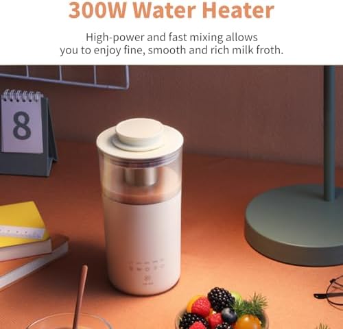 Electric Travel Kettle, Stainless Steel Portable Tea Coffee Maker with Magnetic Stirrer, Fast Boil & Temperature Control, for Home Office Travel (US Plug 110V) - Image 4