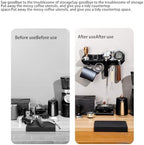 Wall Mounted Coffee Station Organizer 58mm Portafilter Storage Rack - Image 5