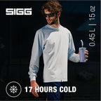 SIGG - Insulated Mug - Travel Mug Helia - With Durable Glass Straw & Cleaning Brush - Leakproof - BPA Free - 18/8 Stainless Steel - 15oz/20oz - Image 2