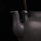 LJYT Teapot Cast Iron Teapot Tetsubin Tea Kettle Pure Handmade High-end Uncoated Iron Pot Health Teapot - Image 6