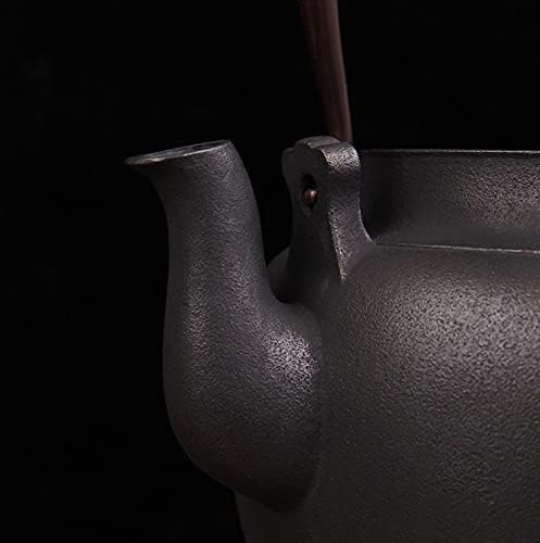 LJYT Teapot Cast Iron Teapot Tetsubin Tea Kettle Pure Handmade High-end Uncoated Iron Pot Health Teapot - Image 6