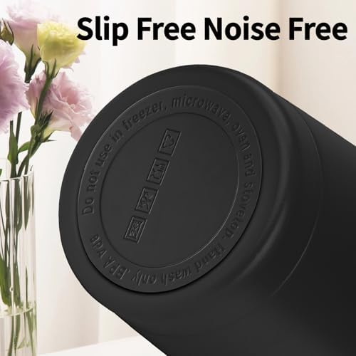 MEZMUT 20oz Insulated Tumbler Cup Travel Coffee Mug with Lid(Black,4 Pack) - Image 6