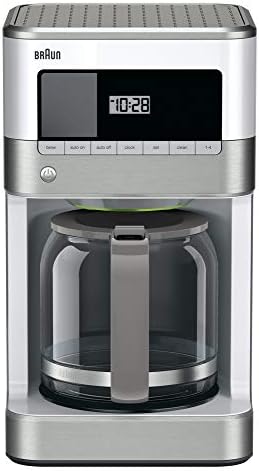 Braun KF6050WH BrewSense Drip Coffee Maker, White by Unknown